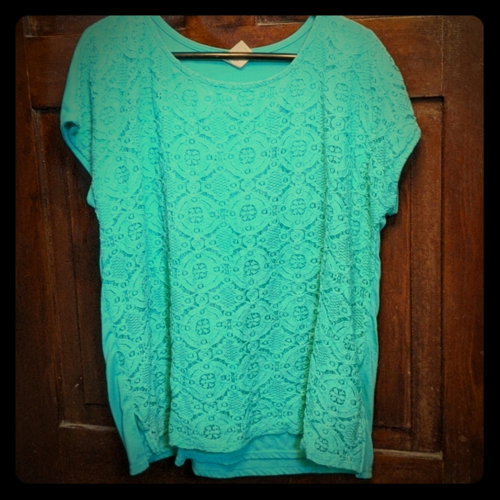 Faded Glory lace shirt